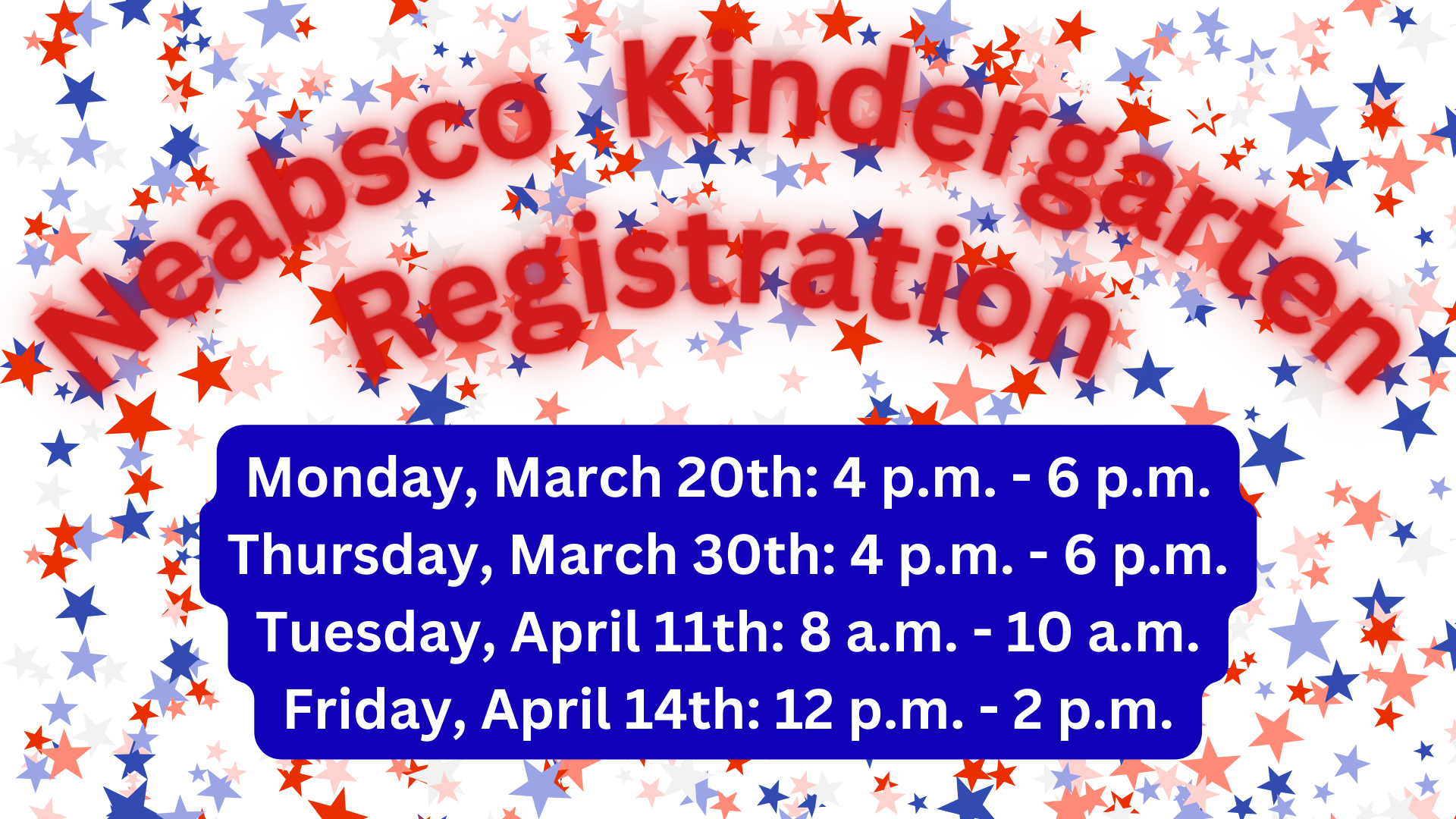 kindergarten registration graphic